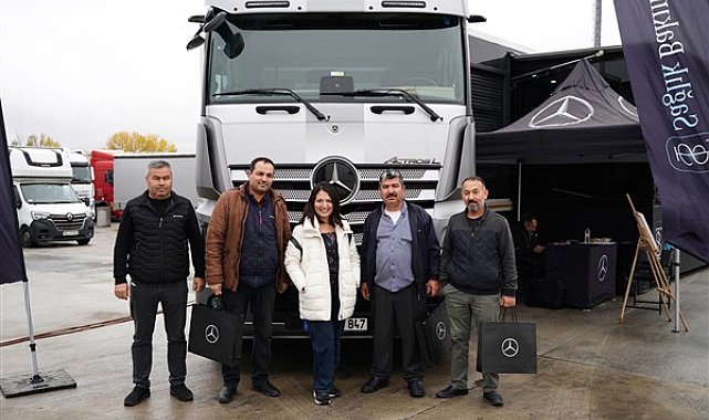 Mercedes-Benz Türk Sağlık Bakım Tırı, Kapıkule Sınır Kapısı’na ulaştı