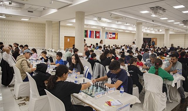 Mersin’de 8. Uluslararası Satranç Turnuvası başladı