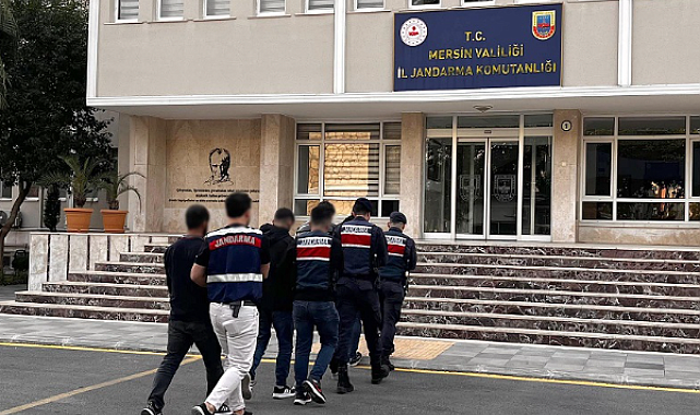 Mersin'de Jandarmadan PKK propagandası yapanlara operasyon