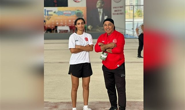 Milli sporcu Mine Türker, Avrupa şampiyonu oldu
