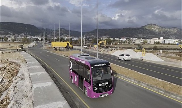Muğla'da mor otobüs ve duraklar hizmete giriyor