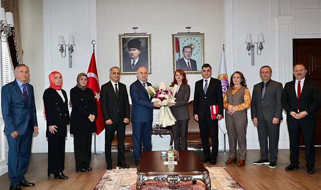 Öğretmenlerden Vali Erol’a ziyaret