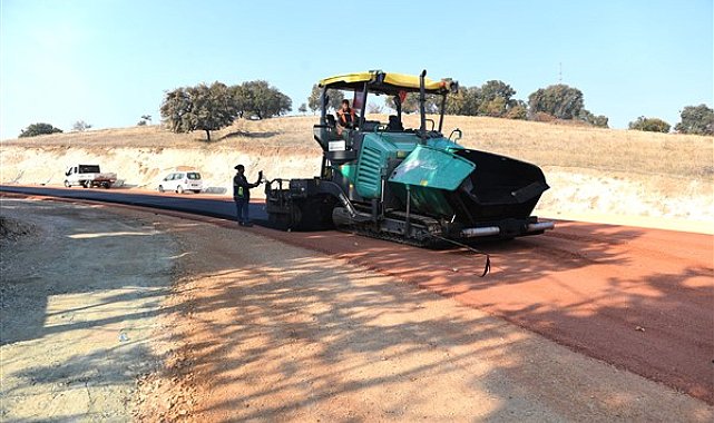 Osmangazi'de yol genişletme ve asfaltlama çalışması başlatıldı