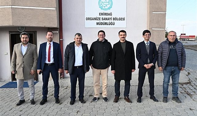 Perulu yatırımcılar ve Cumhurbaşkanlığı Yatırım Ofisi'nden Emirdağ OSB'ye ziyaret
