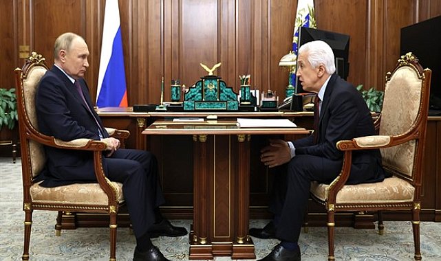 Rusya Devlet Başkanı Putin, Birleşik Rusya Partisi Grup Başkanı Vasilyev ile görüştü