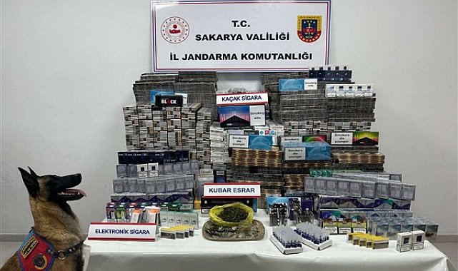 Sakarya'da kaçakçılık ve uyuşturucu operasyonu