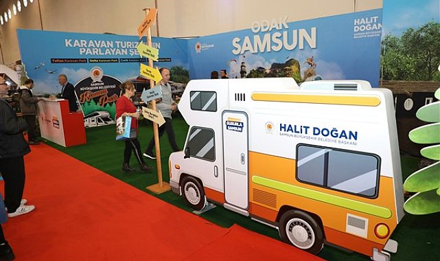 Samsun Karavan Fuarı kapılarını açtı