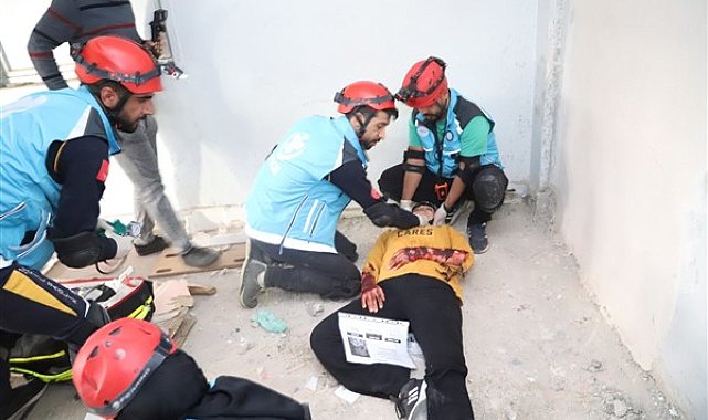 Şanlıurfa'da deprem tatbikatı düzenlendi