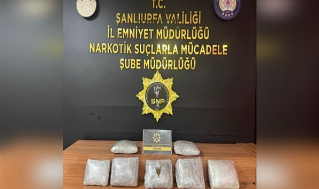 Şanlıurfa'da uyuşturucu operasyonunda 4 şahıs gözaltına alındı