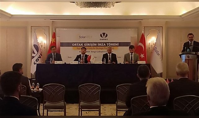 SolarAPEX ile COVEC arasında ortak girişim anlaşması imzalandı