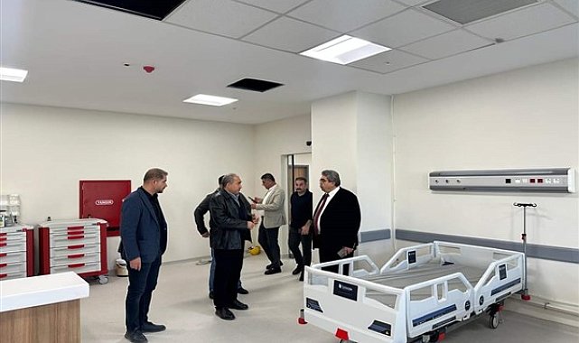 Sönmez, Altınözü Devlet Hastanesi’ni ziyaret etti