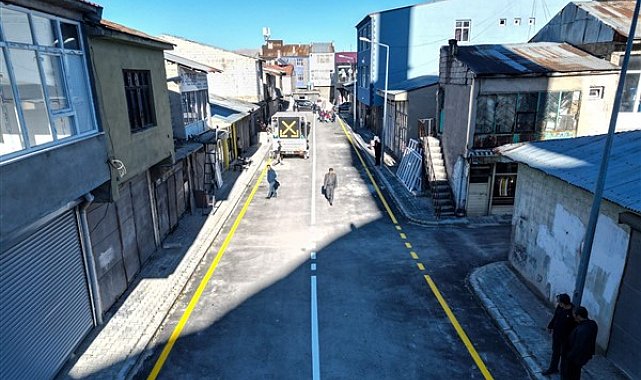 Van Büyükşehir, Çaldıran'da asfalt çalışmalarını tamamladı