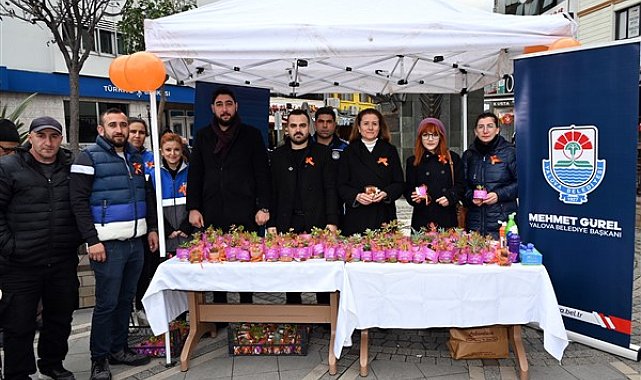 Yalova Belediyesi kadına yönelik şiddete dikkat çekti
