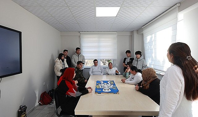 Öğrencilerden Kültür Evi'ne ziyaret