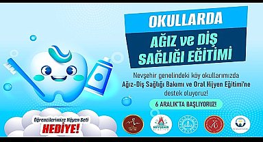 Ağız ve Diş Sağlığı Konusunda Köy Okullarına Eğitim Verilecek