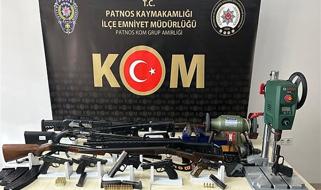 Ağrı İl Emniyet Müdürlüğü, 82 adet tabanca fişeği ele geçirdi