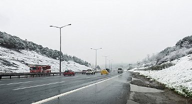 Akom: İstanbul'da Yüksek Kesimlere Kar Yağabilir