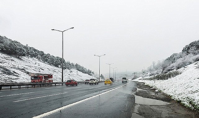 Akom: İstanbul'da Yüksek Kesimlere Kar Yağabilir