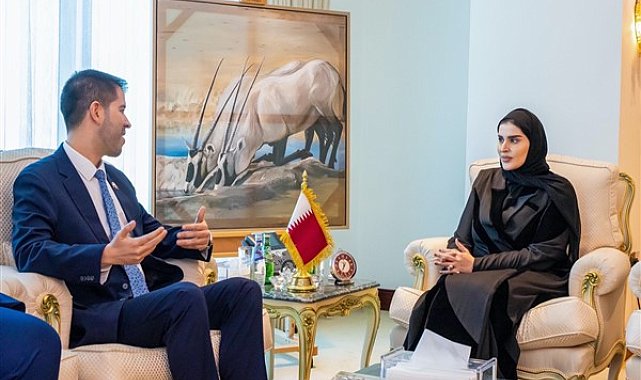 Al Misnad, Paraguay Cumhuriyeti'nin Katar Büyükelçisi Avila ile görüştü