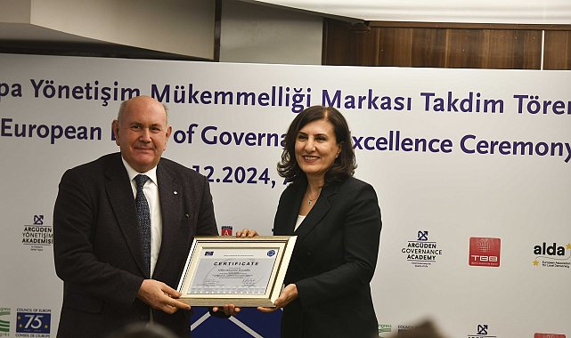 Ankara Büyükşehir Belediyesi, Avrupa Yönetişim Mükemmelliği Markası ödülünü 2. kez kazandı