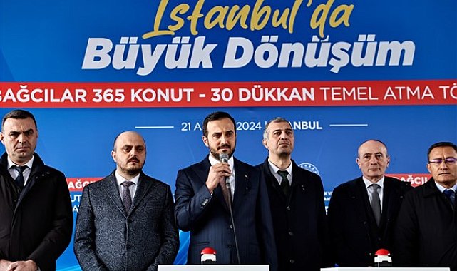Bağcılar’da Ece Sitesi’nin temeli atıldı