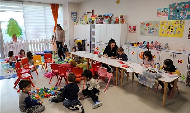 Başkan Aras: Gündüz bakımevlerimizle aile sıcaklığını ve güveni vermeye çalışıyoruz