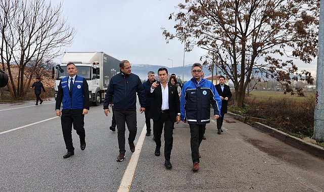 Başkan Aras, yağıştan etkilenen mahalleleri ziyaret etti