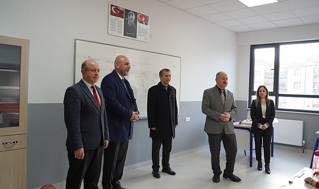 Başkan Aydın, Atatürk İlkokulu’nu ziyaret etti