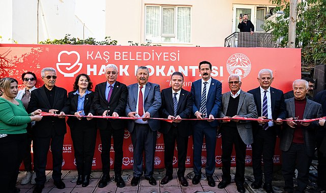 Başkan Böcek, Kaş’ı ziyaret etti