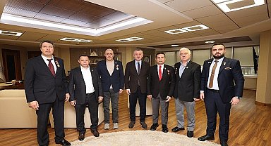 Başkan Büyükakın'a STK'lardan yoğun ziyaret