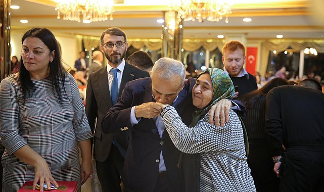 Başkan Çebi, şehit aileleriyle yemekte bir araya geldi