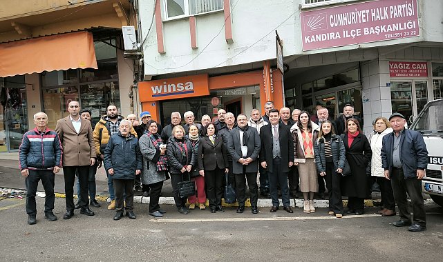 Başkan Gökçe’den Kandıra ziyareti