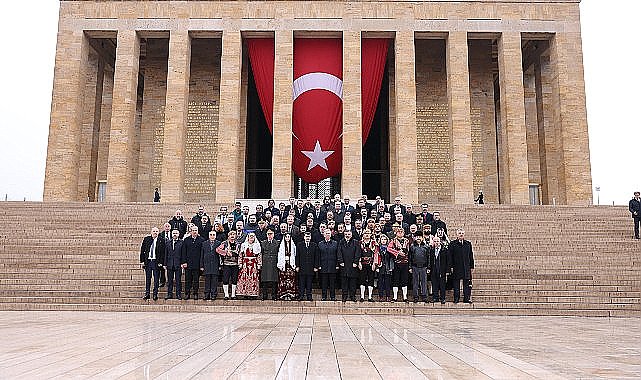 Başkan Güner Atatürk'ün Ankara'ya Gelişi Etkinliklerine Katıldı