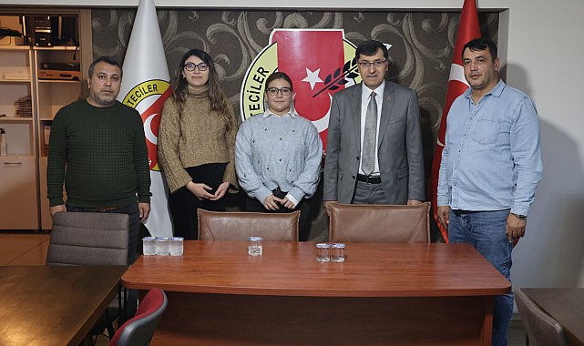 Başkan Kahveci'den Kütahya Gazeteciler Cemiyeti'ne ziyaret
