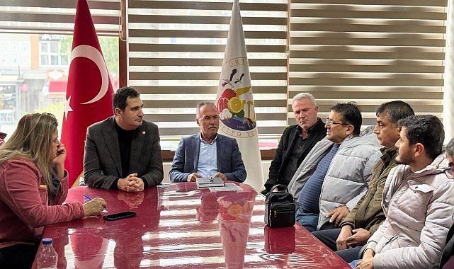 Başkan Tezcan, Ortaca Muhtarlar Derneği muhtarları ile buluştu