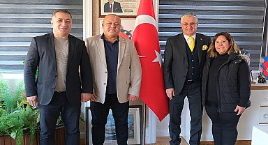 Başkan Topaloğlu'na nezaket ziyareti
