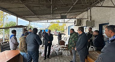 Başkan Topaloğlu'ndan belediye personeline teşekkür ziyareti