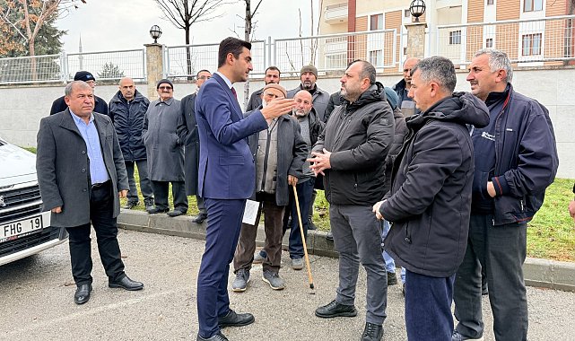 Başkan Yardımcısı Özüyağlı, kentsel dönüşüm alanında inceleme yaptı