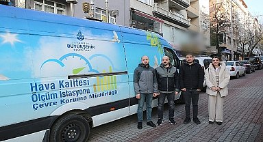 Bayrampaşa'nın hava kalitesi ölçülüyor