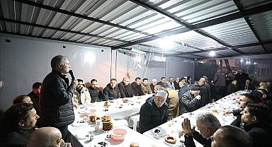 Bereket Sofrası Mevlana Camiinde Kuruldu