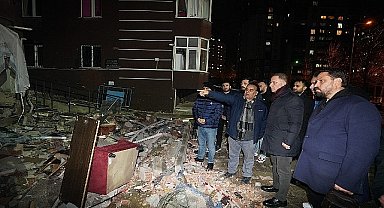 Beylikdüzü'nde doğalgaz patlaması