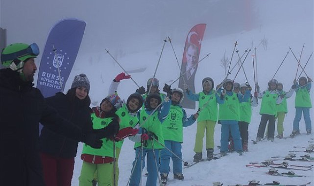 Bursa'da ‘1000 Çocuk Kayak Projesi’ başladı