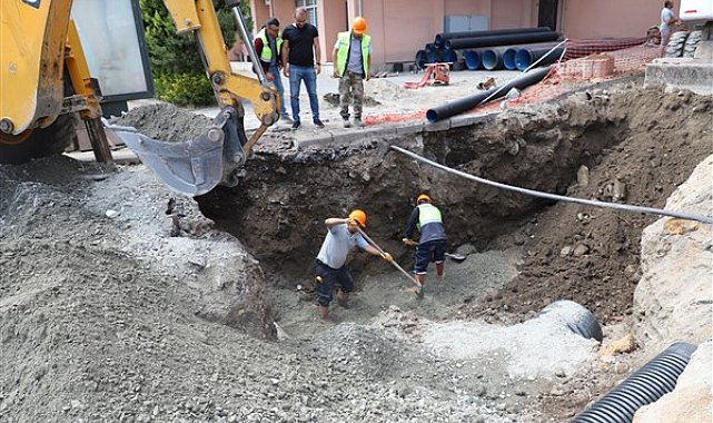 ÇASKİ son bir yılda 11 bin metre hat döşedi
