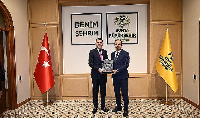 Çevre Şehircilik ve İklim Değişikliği Bakanı Kurum Başkan Altay'ı Ziyaret Etti