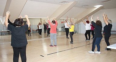 Çınarlar, spor yaparak “Hayatın İçindeyim