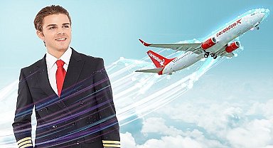 Corendon Airlines'ın pilot yetiştirme programına 500 kaptan pilot adayı başvurdu