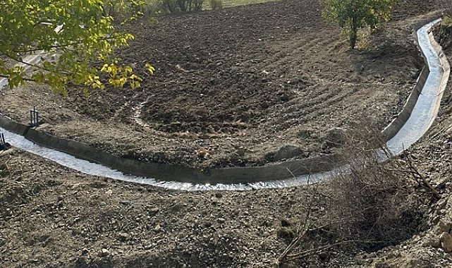 Diyarbakır Büyükşehir Belediyesi, 40 kilometrelik sulama kanalı projesini tamamlandı