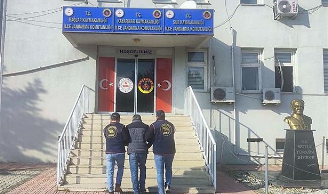 Diyarbakır'da 12 yıl kesinleşmiş hapis cezası bulunan şahıs yakalandı