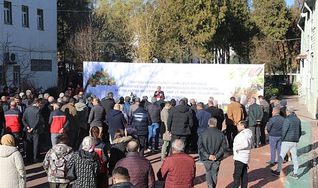 Diyarbakır’da fidan ve malzeme teslim töreni düzenlendi