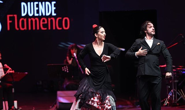 Duende Flamenco Feat grubu Antalya'da sahne aldı